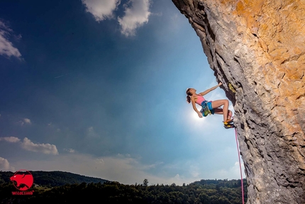 Mauro Magagna - Mauro Magagna: Laura Rogora in arrampicata