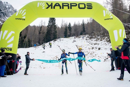 Transcavallo 2020 - Transcavallo 2020, durante la terza giornata della classica gara di scialpinismo