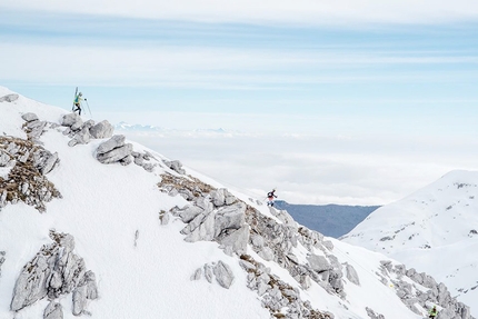 Transcavallo 2020 - Transcavallo 2020, durante la terza giornata della classica gara di scialpinismo