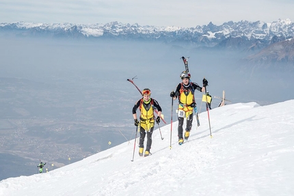 Transcavallo 2020 - Transcavallo 2020, durante la terza giornata della classica gara di scialpinismo