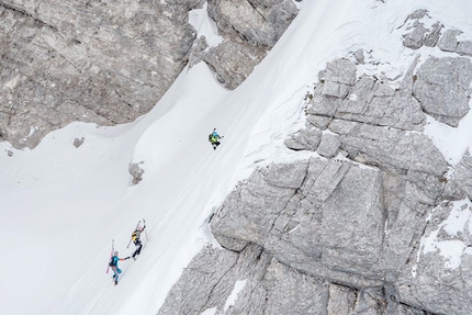 Transcavallo 2020 - Transcavallo 2020, durante la terza giornata della classica gara di scialpinismo