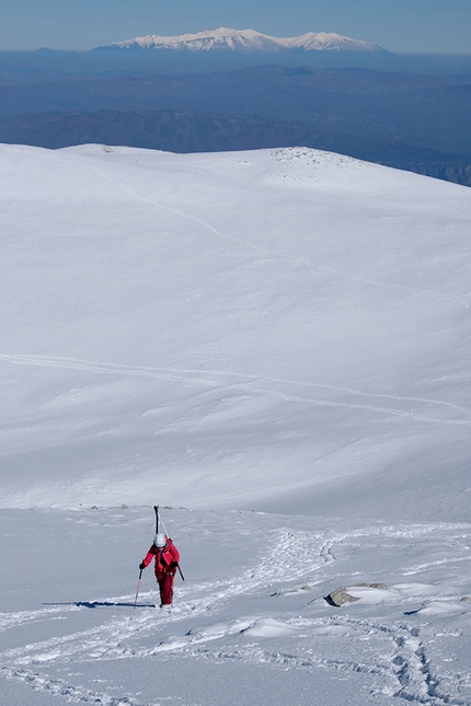 Sci alpinismo in Grecia alla Ricerca degli Antichi Dei - Scialpinismo nella Grecia Centrale: si sale.. sempre sotto occhio dell’Olimpo