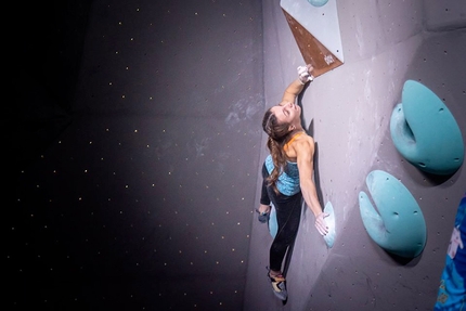 Coppa Italia Boulder 2020 - Camilla Moroni durante la prima tappa della Coppa Italia Boulder 2020 di Prato
