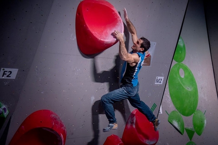 Coppa Italia Boulder 2020 - Marcello Bombardi durante la prima tappa della Coppa Italia Boulder 2020 di Prato