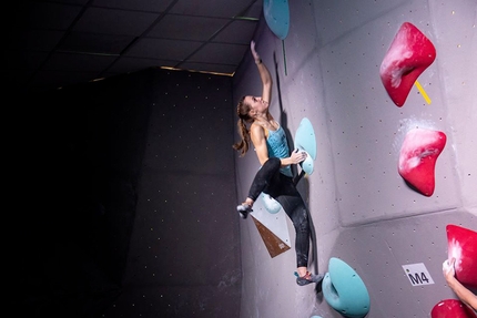 Coppa Italia Boulder 2020 - Camilla Moroni durante la prima tappa della Coppa Italia Boulder 2020 di Prato
