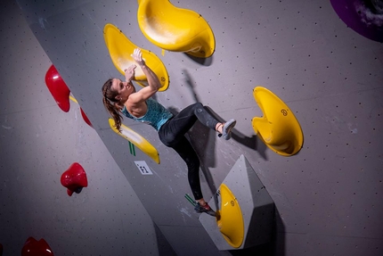 Camilla Moroni  e Davide Colombo vincono la prima tappa di Coppa Italia Boulder a Prato