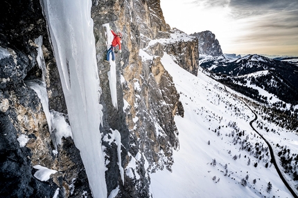 Dolomites Full Contact climbed by Albert Leichtfried, Benedikt Purner