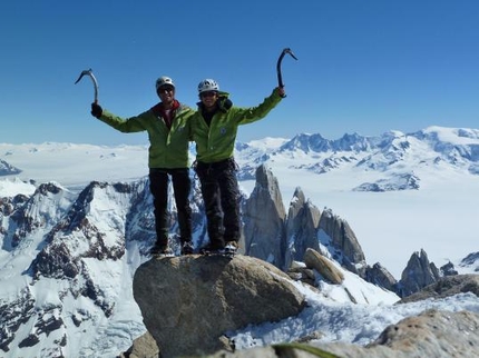 Patagonia, Holzknecht and Moroder climb Fitz Roy and Cerro Torre