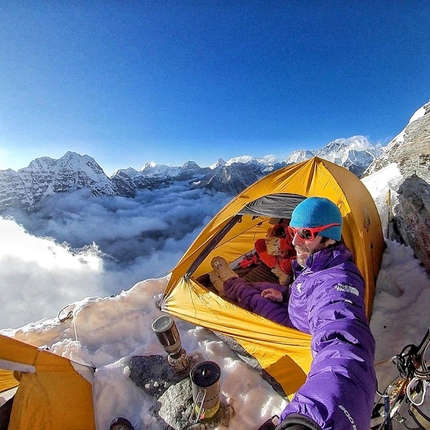 Hervé Barmasse - Hervé Barmasse in Himalaya