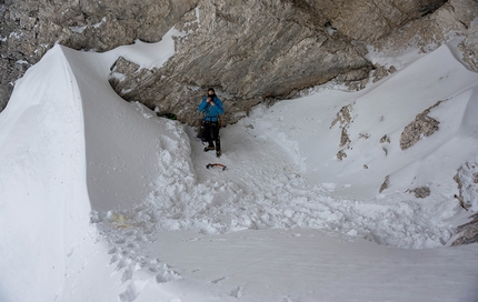 Triglav Slovenia, Matej Balažic, Marjan Kozole - For Friends, Triglav parete nord, Slovenia: al bivacco