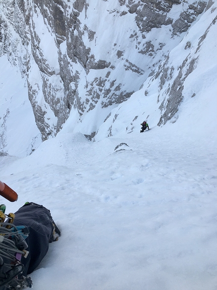 Triglav Slovenia, Matej Balažic, Marjan Kozole - For Friends, Triglav parete nord, Slovenia: 