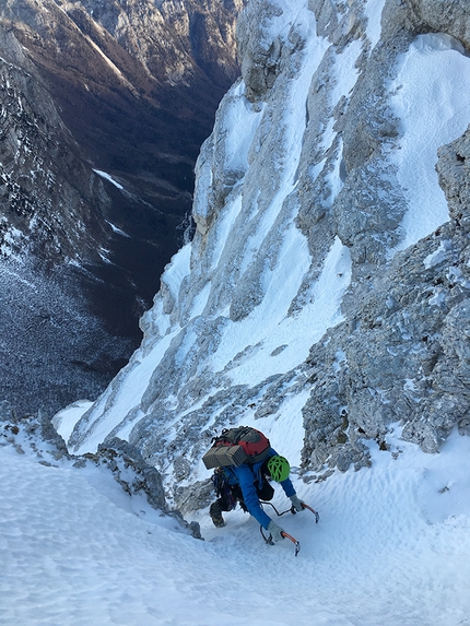 Triglav Slovenia, Matej Balažic, Marjan Kozole - For Friends, Triglav parete nord, Slovenia: 