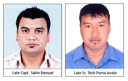 Himalaya ed elisoccorso - Il pilota Sabin Basnyat e al tecnico di soccorso Purna Awale
