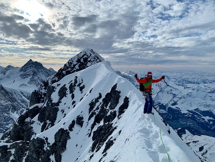 Eiger parete Nord, Francesco Rigon, Edoardo Saccaro - Eiger parete Nord: 