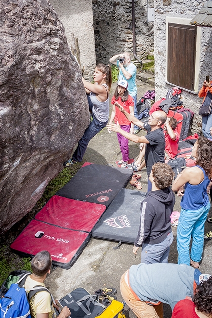 Petra Campana - Petra Campana al raduno boulder Gerolasass 2019