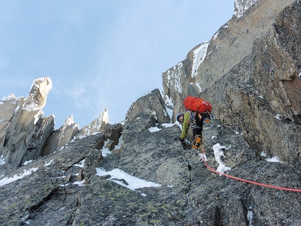 Aiguille du Plan, Ondrej Húserka ed Evka Milovská scoprono Mystery