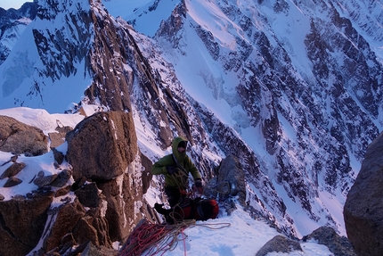 Aiguille du Plan, Monte Bianco, Ondrej Húserka, Evka Milovská - Mystery Aiguille du Plan, Monte Bianco (Ondrej Húserka, Evka Milovská 21-22/02/2020)