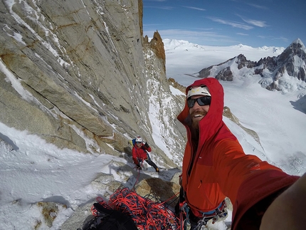 Cerro Torre, Patagonia - Via dei Ragni, Cerro Torre in Patagonia per Edoardo Saccaro e Pietro Picco, febbraio 2020