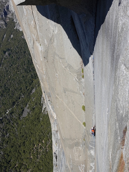 Da Yosemite alla Patagonia, in mezzo il Nepal, Giovanni Zaccaria - Great roof - The Nose, El Capitan, Yosemite