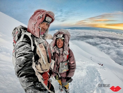 Stefi Troguet - Stefi Troguet sul Manaslu