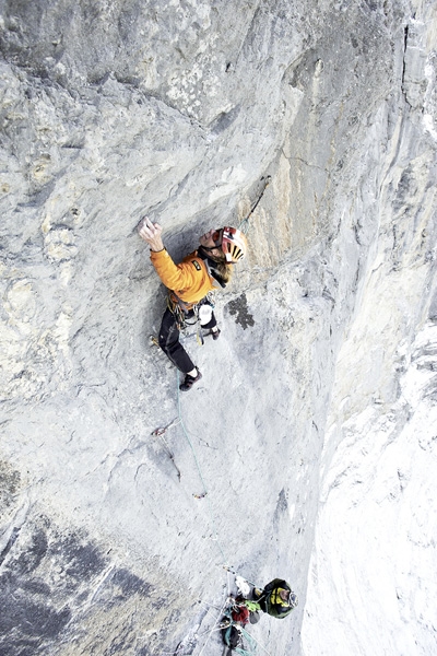 Eiger North Face, Japanese Diretissima, Robert Jasper, Roger Schäli - Japanese Diretissima, Eiger North Face: First free ascent Robert Jasper and Roger Schäli, 08/2009.