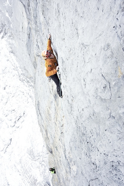 Eiger North Face, Japanese Diretissima, Robert Jasper, Roger Schäli - Japanese Diretissima, Eiger North Face: First free ascent Robert Jasper and Roger Schäli, 08/2009.