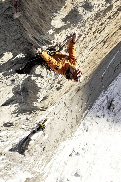 Eiger North Face, Japanese Diretissima, Robert Jasper, Roger Schäli - Japanese Diretissima, Eiger North Face: First free ascent Robert Jasper and Roger Schäli, 08/2009.