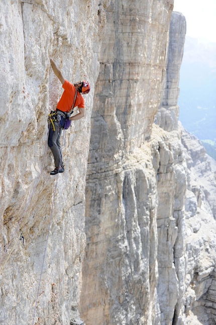 Quo Vadis - Sass dla Crusc - Nicola Tondini su Quo Vadis, Sass dla Crusc, Dolomiti