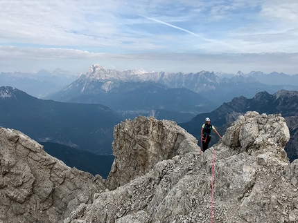 Monte Duranno, Via Normale, La Via dei Cacciatori Ertani - La Via dei Cacciatori Ertani (Via Normale) al Monte Duranno, Dolomiti d’Oltrepiave