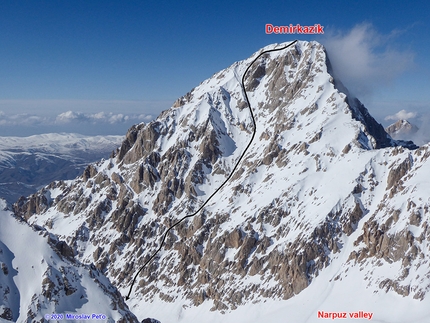 Ala Dağlar Turkey, Miroslav Peťo, Robert Vrlák, Rastislav Križan - Demirkazik south face, Aladağlar, Turkey