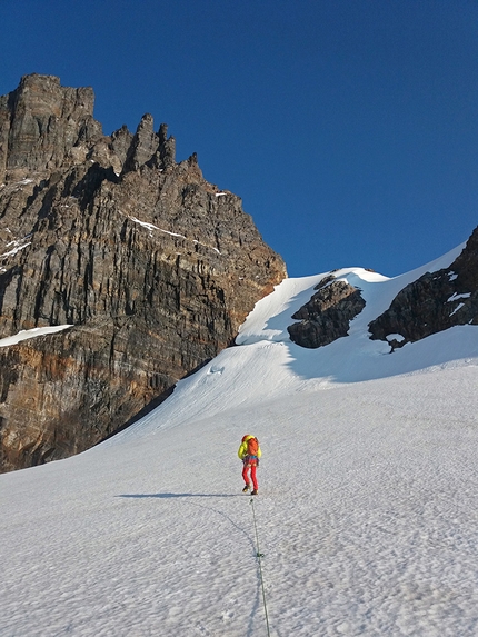 Cerro Castillo, Patagonia Cile, Andrea Migliano, Domenico Totani - Cerro Castillo in Patagonia: verso l'attacco