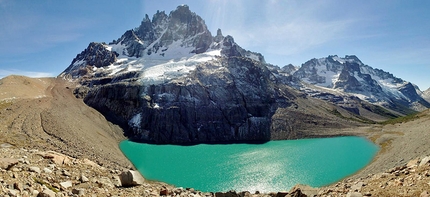 La salita del Cerro Castillo nella Patagonia Cilena