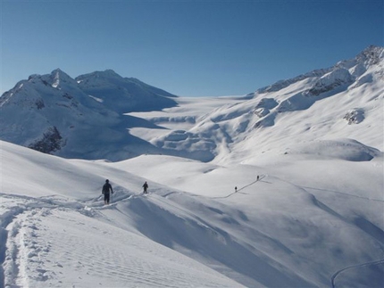 Adamello ski mountaineering - Calotta - Tre Lobbie and Pian di Neve