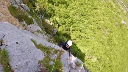 Rocca di Oratino, Riccardo Quaranta - Power alla Rocca di Oratino: L. D'Alessandro durante l'apertura