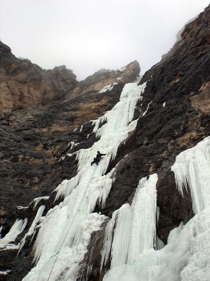 Cascata Per Leo - Croda Marcora, Sorapiss - Beppe Ballico on P3 of Cascata Per Leo - Croda Marcora, Sorapiss