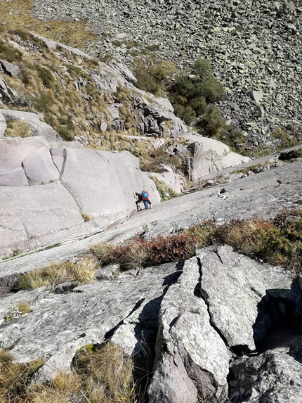 Tognazza, Passo Rolle, Dolomiti, Livio Carollo, Elia Bianchi - Mozzarellissima in Tognazza (Passo Rolle): Giovanni Donà sul secondo tiro