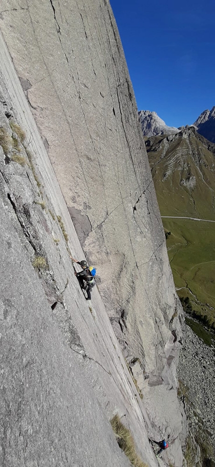 Tognazza, Passo Rolle, Dolomiti, Livio Carollo, Elia Bianchi - Mozzarellissima in Tognazza (Passo Rolle): Livio Carollo sul quarto tiro