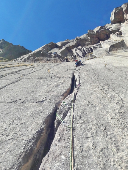 Mozzarellissima in Tognazza, nuova via d’arrampicata al Passo Rolle