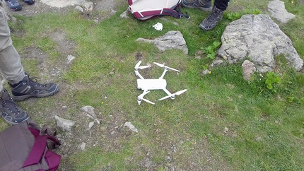 Sanzionati due piloti di droni non autorizzati nel territorio del Parco del Monviso