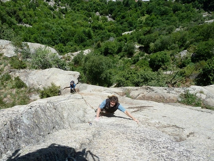 Valle Orco, Andrea Giorda, Claudio Battezzati - Noasca Diamond in Valle dell'Orco: Andrea Giorda sullo spettacolare muro - The Wall - sulla Silver