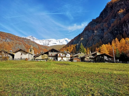 Arrampicata Barliard, Ollomont, Valle d’Aosta - Il villaggio di Vaud in Valle di Ollomont, Valle d’Aosta