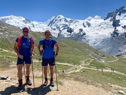 Monte Rosa Tour, Nicolas Hojac, Adrian Zurbrügg - Adrian Zurbrügg e Nicolas Hojac