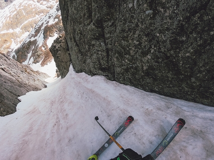 Peter Moser - Peter Moser sulla Cima d'Asta durante il progetto di tutte le 200 cime del selvaggio Lagorai in inverno