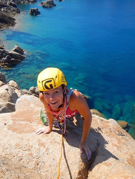 Climbing in Sardinia, Punta Contessa, Santa Teresa Gallura - Punta Contessa, Sardinia: granite and sea...