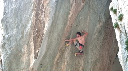 Adam Ondra - Adam Ondra libera Genius Loci 9a a Paklenica in Croazia, 07/2020