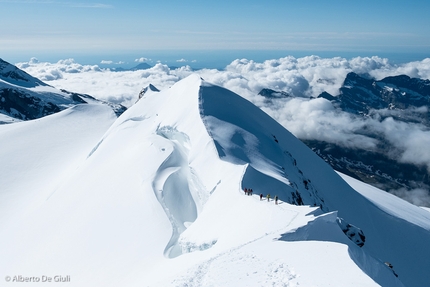 Monte Rosa e la straordinaria traversata dello Spaghetti Tour