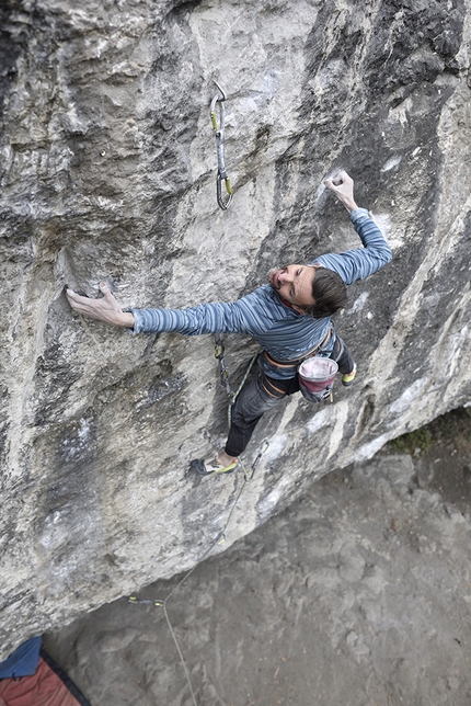 Ben Moon - Ben Moon ripete Evolution 8c+ a Raven Tor, Inghilterra, nel 2018, liberata nel 1995 da Jerry Moffatt 