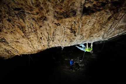 Davide Picco - Davide Picco in arrampicata a Narango