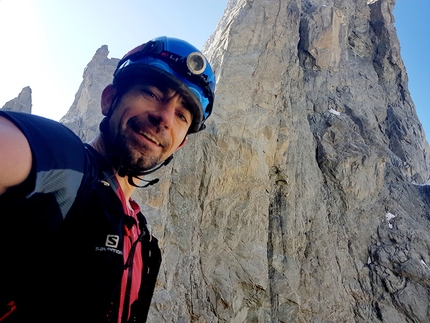 Filip Babicz, Integralissima di Peuterey, Aiguille Noire de Peutèrey, Monte Bianco - Filip Babicz e la Integralissima di Peuterey: 