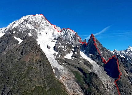 Filip Babicz in velocissima solitaria sull’Integralissima di Peuterey del Monte Bianco